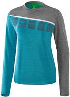 erima 5-C Longsleeve Damen oriental blue