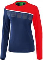 erima 5-C Longsleeve Damen new navy/red/white