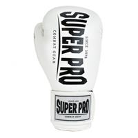 Super Pro Super Pro bokshandschoenen "Champ", 12 oz, wit Zwart