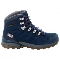 Jack Wolfskin Women's Refugio Texapore Mid - Wandelschoenen, blauw