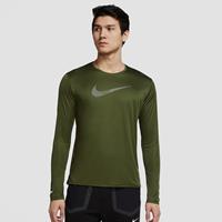 Nike dri-fit uv run division miler hardlooptop groen heren