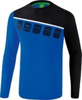 erima 5-C Longsleeve new royal/black/white