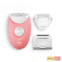 Braun Epilierer Silk-épil 3 SE 3-440, Starter 3-in-1 Haarentfernung