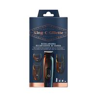 GILLETTE KING beard trimmer + 3 combs
