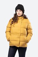 Jack Wolfskin Frozen Lake Jacket Dames Donkergeel