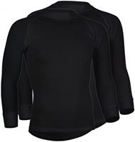 Avento thermoshirt heren polyester zwart 2 Pack 