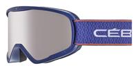 Cébé Razor L skibril - Matt Blue & Orange - Grijze lens