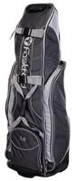 Golftasche Schwarz/Silber 137x50x40 cm aus Polyester Fastfold