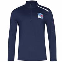 New York Rangers Fanatics 1/4-Zip Heren Training sweater MA2745062N45U