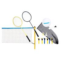 Volleybal- En Badmintonset et Net, Rackets, Shuttles En Bal - Draagtas - 310 X 168 Cm