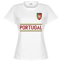Retake Portugal Dames Team T-Shirt - Wit