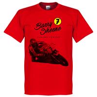 Retake Barry Sheene T-Shirt - Rood - Kinderen - 10 Years