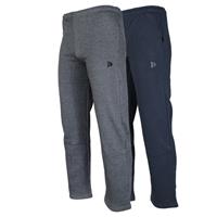 Donnay Donnay Heren - 2-Pack - Joggingbroek Wess - Donkergrijs & Navy
