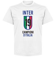 Retake Inter Milan Scudetto 19 T-shirt - Wit