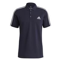 Adidas 3-Stripes Pique Polo Heren