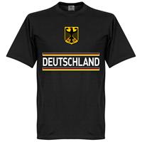 Retake Duitsland Team T-Shirt - Zwart - Kinderen - 10 Years