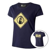 Quiet Please Australia Road Sign T-shirt Dames