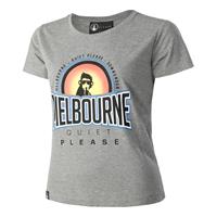 Quiet Please Melbourne Sunrise T-shirt Dames