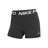 nike Pro 3in Shorts Damen - Schwarz, Weiß