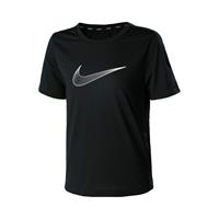 nike Dri-Fit One Graphic T-Shirt Mädchen - Schwarz, Weiß