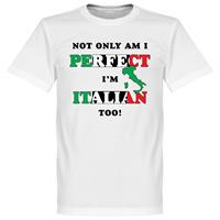 Retake Not Only Am I Perfect, I'm Italian Too! T-Shirt - KIDS - 10 Years