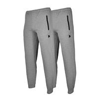 Donnay Donnay Heren - 2-Pack - Joggingbroek Jack - Zilvergrijs