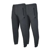 Donnay Donnay Heren - 2-Pack - Joggingbroek Jack - Donkergrijs gemêleerd