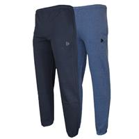 Donnay Donnay Heren - 2-Pack - Joggingbroek Alec - Navy & Donkerblauw