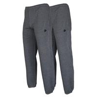 Donnay Donnay Heren - 2-Pack - Joggingbroek Alec - Donkergrijs gemêleerd