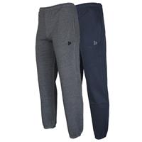 Donnay Donnay Heren - 2-Pack - Joggingbroek Alec - Donkergrijs & Navy