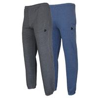 Donnay Donnay Heren - 2-Pack - Joggingbroek Alec - Donkergrijs & Donkerblauw