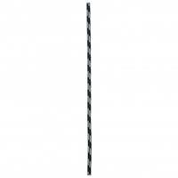 PES Cord 6mm - Prusiktouw, zwart/grijs