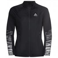 Odlo Women's Jacket Zeroweight Pro Warm Reflect - Hardloopjack, zwart