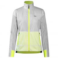 Women's Wear Drive Jacket - Hardloopjack, grijs/wit/groen