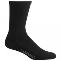 Icebreaker Lifestyle Light Crew - Merinosocken - Damen Black M (38 - 40)
