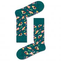 Happy Socks Run For It Sock - Multifunctionele sokken, turkoois