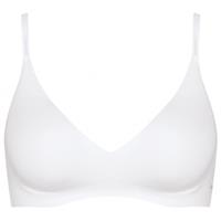 Sloggi Women's Body Adapt Soft Bra - Sportbeha, wit/grijs