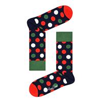 Happy Socks Big Dot Socks Gift Box - Multifunctionele sokken, zwart/rood
