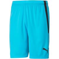 PUMA teamLIGA Shorts Blue Atoll- Black