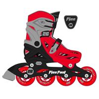 Street Surfing Fizz Fast Inline Skates S 31-34 Rood/Zwart