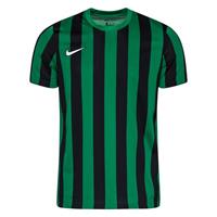 Nike Voetbalshirt DF Striped Division IV - Groen/Zwart/Wit