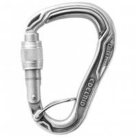 Edelrid HMS Bulletproof Screw FG Eco - HMS-karabiner grijs/zwart