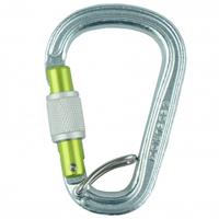 Edelrid - HMS Bruce Steel Screw FG II - HMS-Karabiner grau