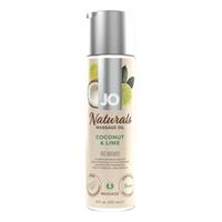System Jo - Naturel Massage Olie Kokosnoot&Limoen 120ml - Gratis bezorgd vanaf 55 euro