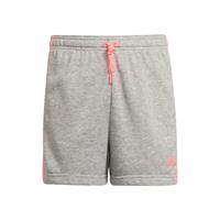 adidas 3 Stripes Shorts Mädchen - Hellgrau, Pink