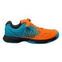 wilson Kaos Bela Padelschuh Kinder - Orange, Türkis