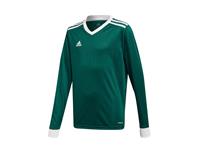 Adidas Voetbalshirt Tabela 18 - Groen/Wit Lange Mouwen Kinderen