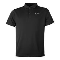 nike Court Dri-Fit Solid Polo Herren - Schwarz