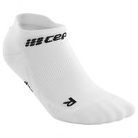 CEP Women's The Run Socks No Show - Hardloopsokken, grijs/wit