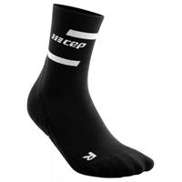 CEP Women's The Run Socks Mid Cut - Hardloopsokken, zwart